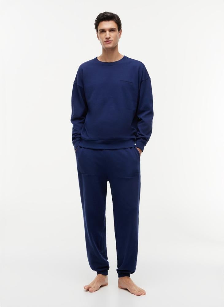 TOMMY HILFIGER Essential Logo Terry Lounge Track Top - Image 4